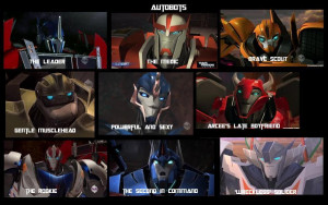 Transformers Prime Autobots Wallpaper The autobots of transformers