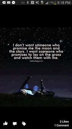 stars lay in the grass and watch them with me more thoughts that under ...