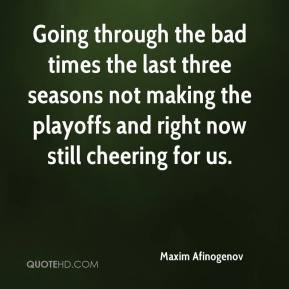 Going Through The Bad Times