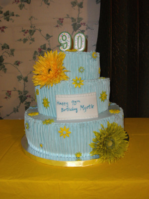 Betty White 90th Birthday Cake