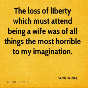 Sarah Fielding Imagination Quotes
