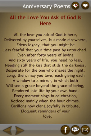 Famous Anniversary Poems by Feel Social iPhone App Review Download ...