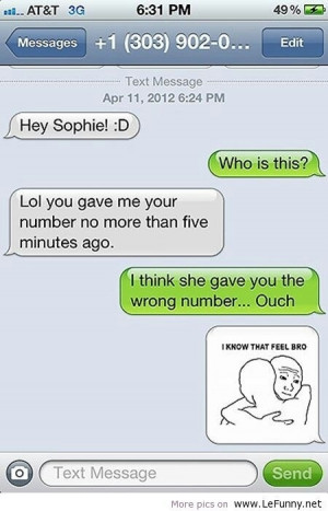 19. A brokenhearted text: