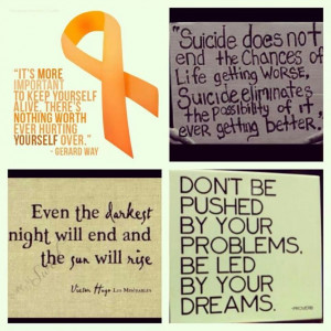 Suicide Awareness Day 2013