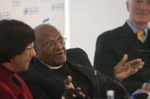 Tutu told a UN gay equality meeting he is as 