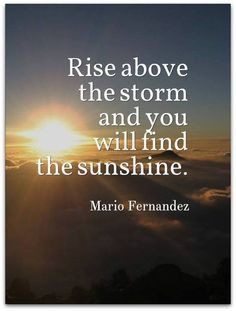 rise above the storm