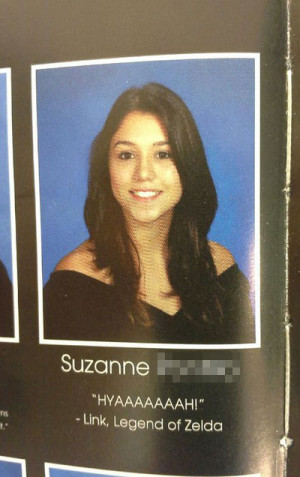 funny yearbook quotes legend of zelda