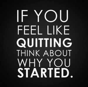 Motivational Quote on Don’t Quit