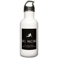 Ski Racing Stainless Water Bottle 1.0L for