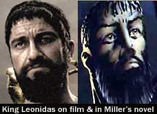 Frank Miller 300 Movie vs. 300 Spartans History - Battle of ...