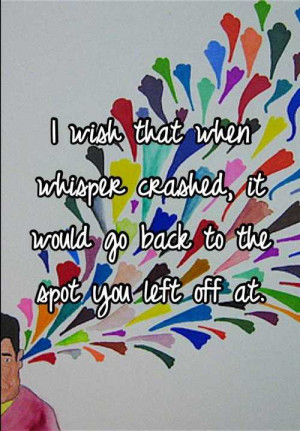 ghubbard7120:Whisper App Cry more you entitled fuck