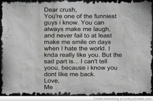 Dear Crush Quotes In English