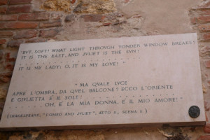 Famous quote from Romeo and Juliet :)