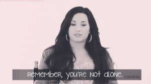 Demi Lovato Self Harm Quotes