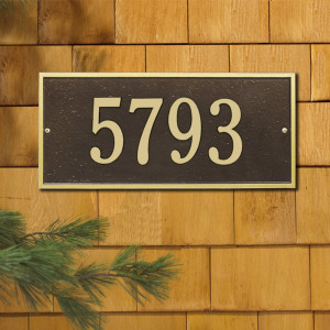 ... Products 132 Personalized One Line Standard Hartford Address Plaque