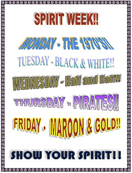 spirit week ideas high school