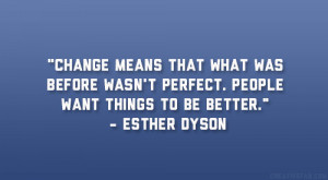 Esther Dyson Quote
