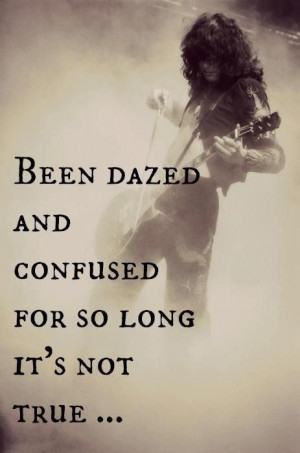 Dazed and Confused. Led Zeppelin