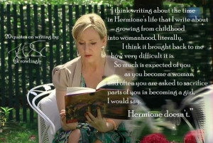 Click the image for 19 more JK Rowling's quotes on writing