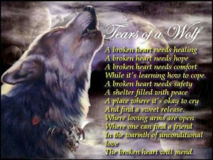 Tears of a wolf