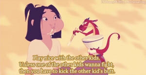 cartoons & comics disney quote mulan best mushu animated GIF