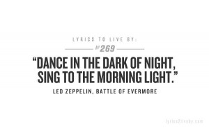 Battle of Evermore- Led Zeppelin