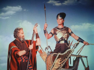 ... of Charlton Heston and Yul Brynner in The Ten Commandments (1956