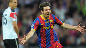 ... world's greatest player with his display in Barcelona's 3-1 victory