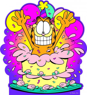 Feliz cumpleaños Garfield! La historieta del gato más perezoso de ...