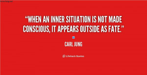 CARL JUNG QUOTES FATE