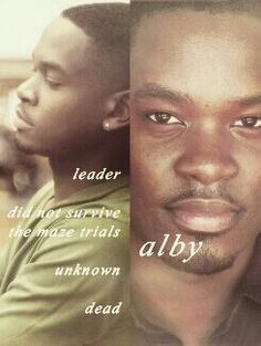 Alby from The Maze Runner