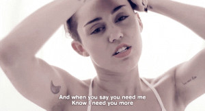 Miley Cyrus Adore You Music Video