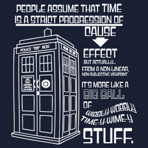 ... Who & The Tardis - Timey Wimey/Wibbly Wobbly Stuff by CelestialBean