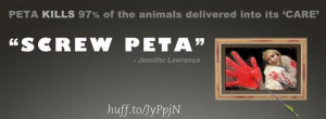Anti-peta. Because owning a pet is cruel and they are better off dead.