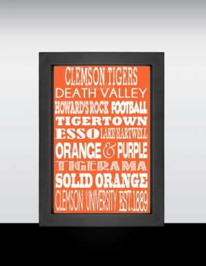 Clemson TIgers, Clemson University, Tigers, Clemson Football, Clemson ...