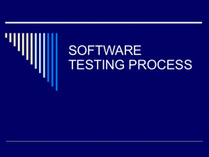 software testing process flow diagram