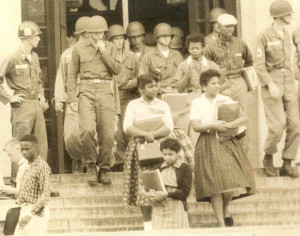Melba Pattillo Beals and other members of Little Rock Nine leave ...