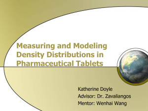 Introduction Measuring Density
