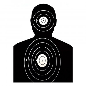 Pistol Silhouette Shooting Target
