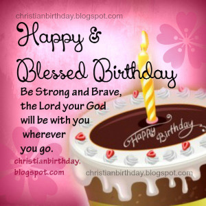 Birthday Card with christian quotes, free christian image for woman ...