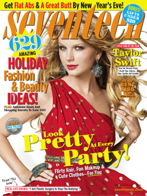 Taylor Swift in Seventeen: “I will always have a fairy-tale complex ...