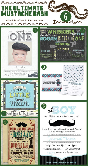 for The Ultimate Mustache Bash for Your Little Man's Birthday ...