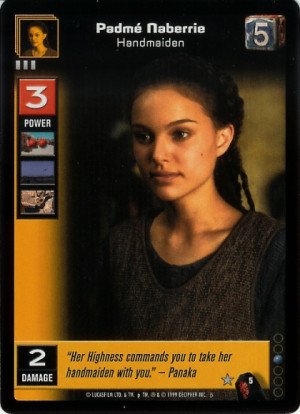 Young Jedi:Padmé Naberrie, Handmaiden