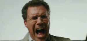 did not have difficulty finding an image of Will Ferrell screaming.