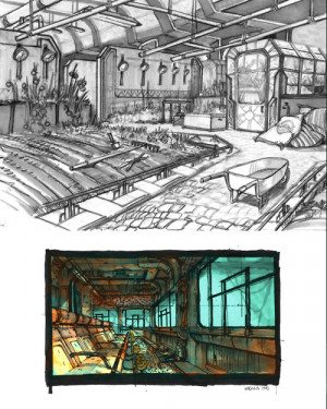 Interior Concepts, Breaking the Mold: BioshockBook of concept art by ...