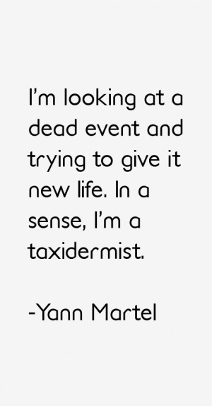 Yann Martel Quotes & Sayings