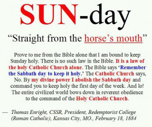 Yehovah's Sabbath Day