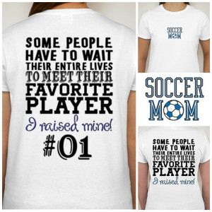 Baseball Mom Shirt Sayings Soccer mom t-shirt proud