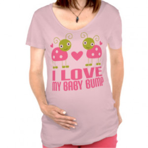 Love My Baby Bump Maternity Tee Shirt
