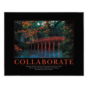 Collaborate Motivational Poster (734082)